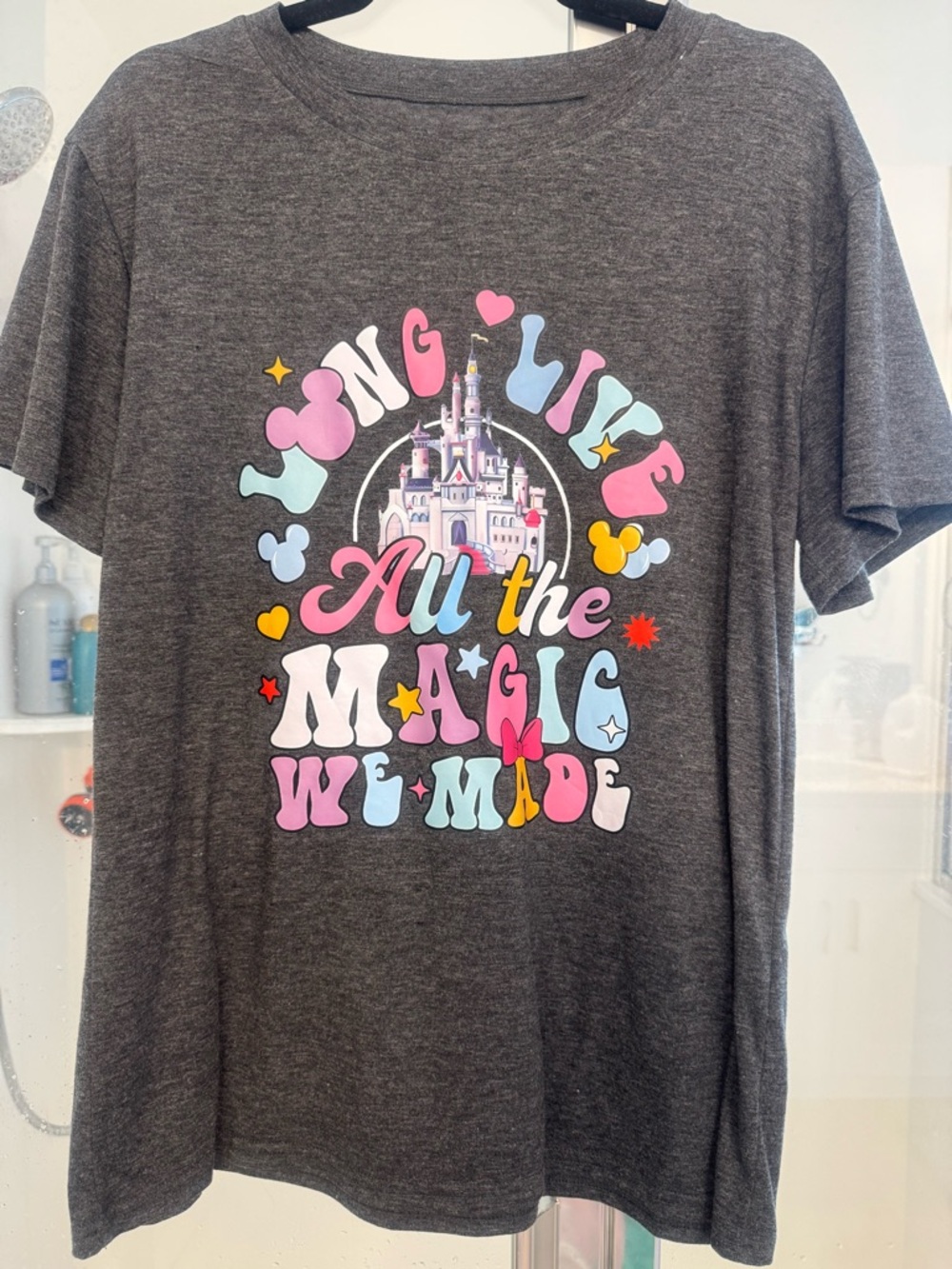 Kids Charcoal 'All the Magic We Made' Graphic Tee